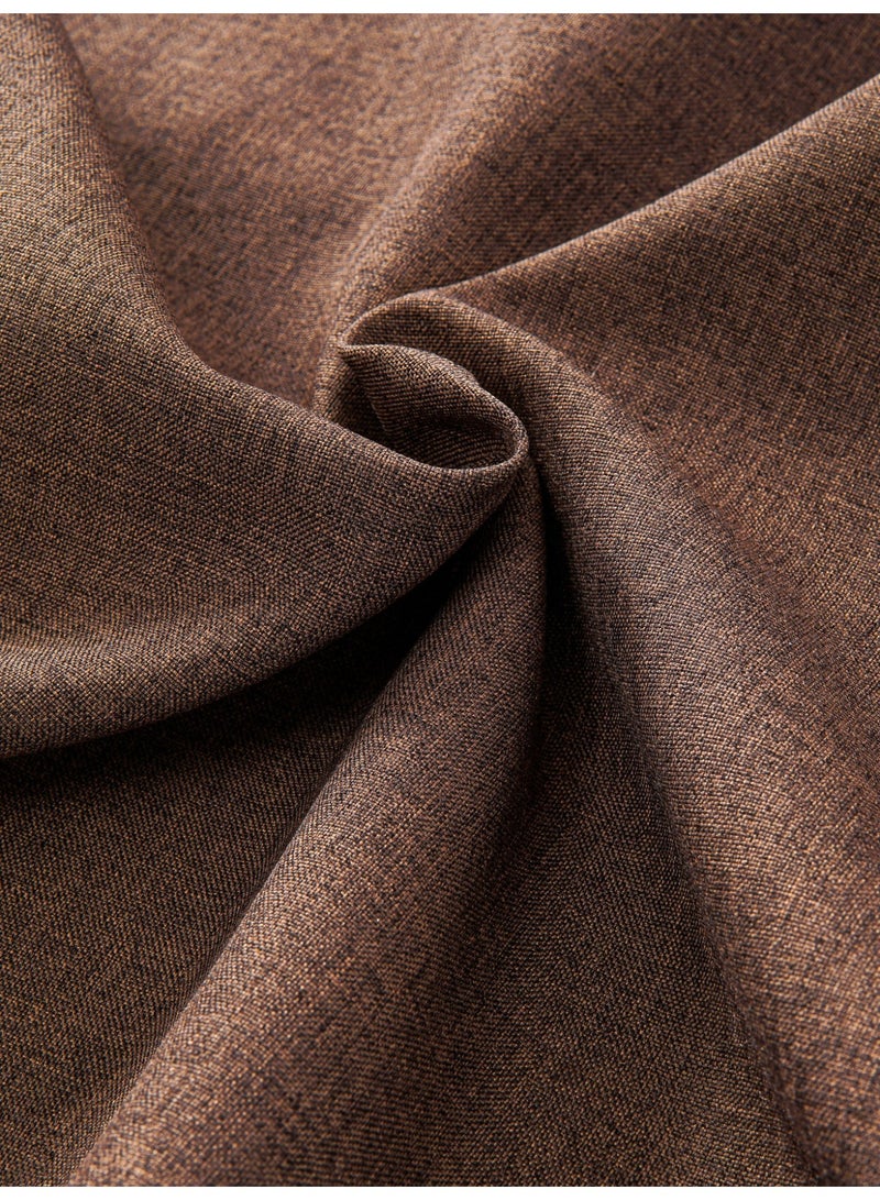 SHOWDAY Women’s Open Front Abaya Cardigan, Two Tone Long Kimono Kaftan with Belt & Pockets, Modest Maxi Outerwear for Daily Wear, Ramadan & Eid - Image 5